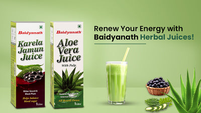 Detox and Rejuvenate with Baidyanath Herbal Juices