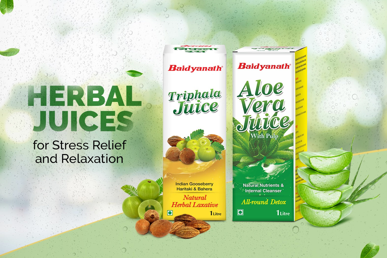 Herbal Juices For Stress Relief And Relaxation Baidyanath Ayurved