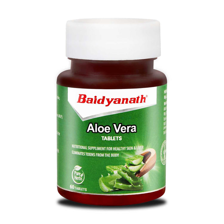 Baidyanath Aloe Vera tablets bottle