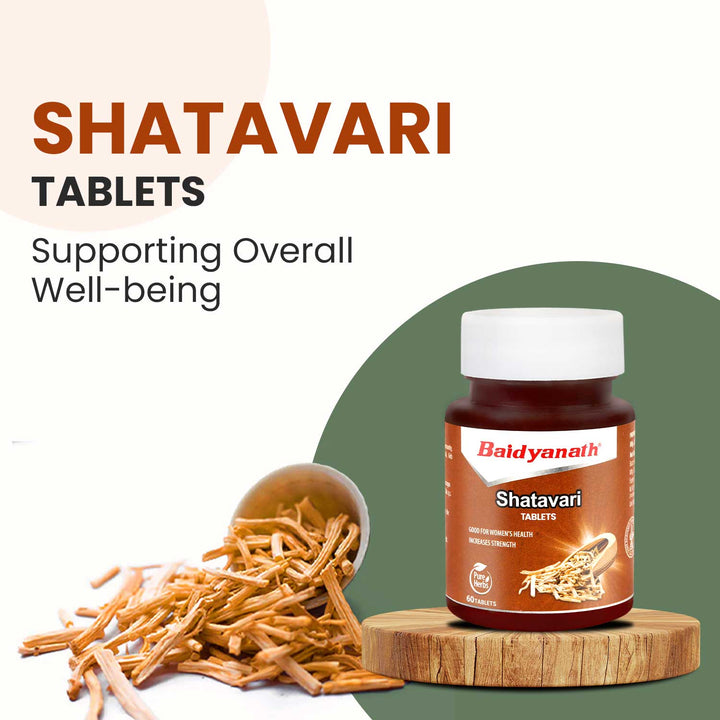 Baidyanath Shatavari Tablets (60 Tablets)