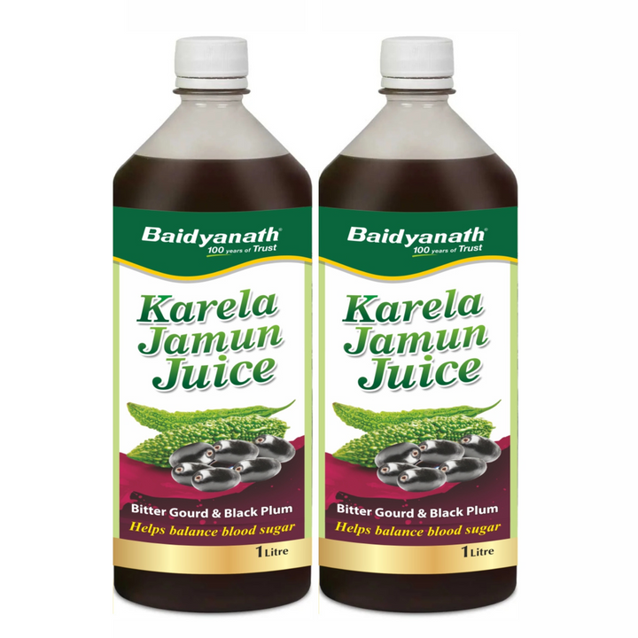 Baiydanath karela jamun Juice pack of 2 bottle.