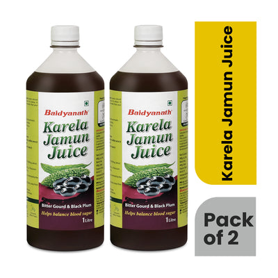 Baidyanath Karela Jamun Juice (Pack of 2)