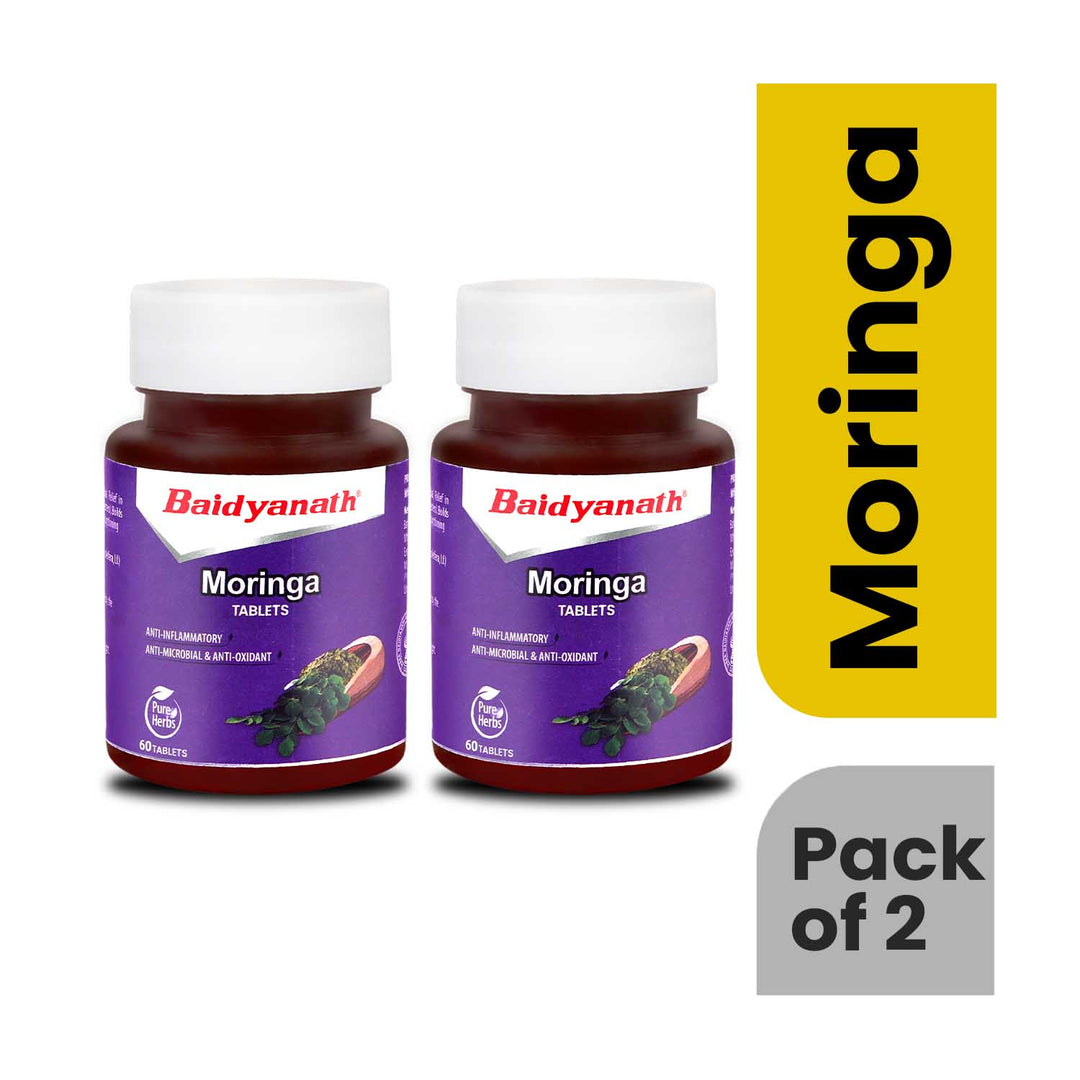 baidyanath moringa tablet pack of 2