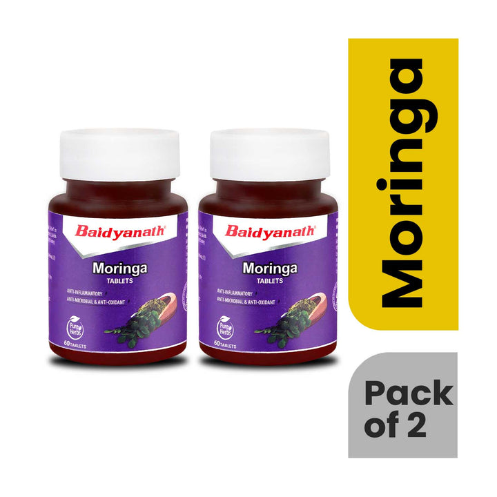 baidyanath moringa tablet pack of 2