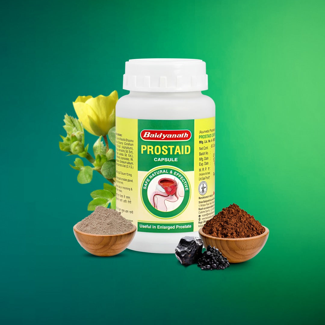 Baidyanath Prostaid Capsule (60 Capsules)