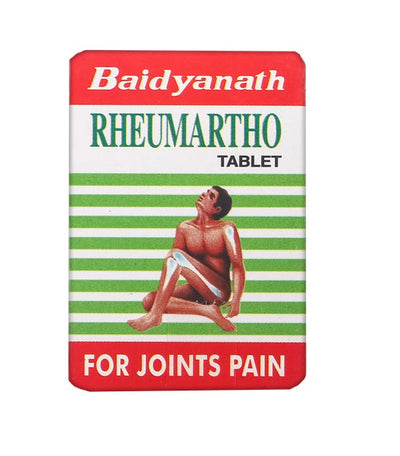 Baidyanath Rheumartho - 50 Capsules | Helps in Arthritis & Chronic Joint Pains | Supports Healing Of Tissues and Restore Flexiblity of Joints  (Pack of 1)