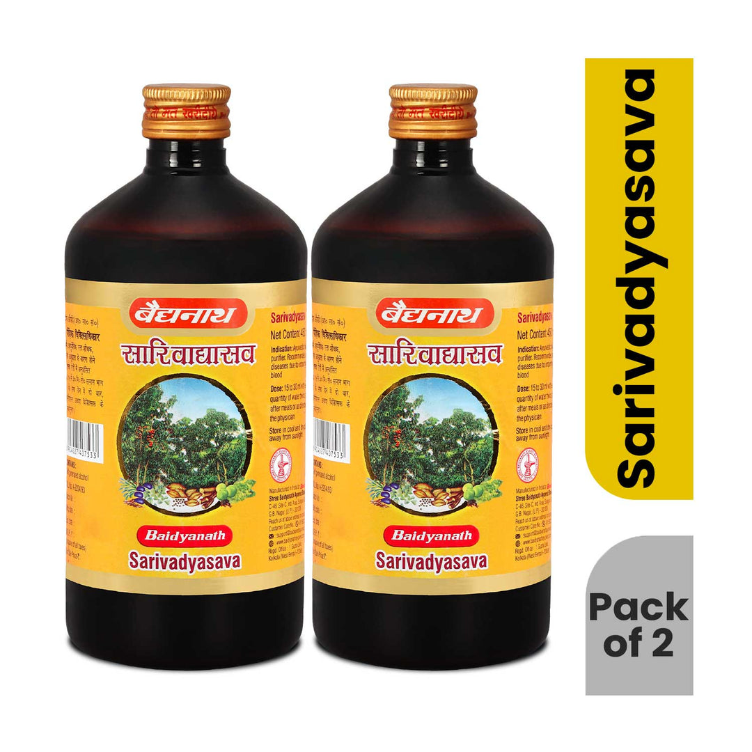 Baidyanath Sariwaddashava helps in Skin Diseases 450 ml