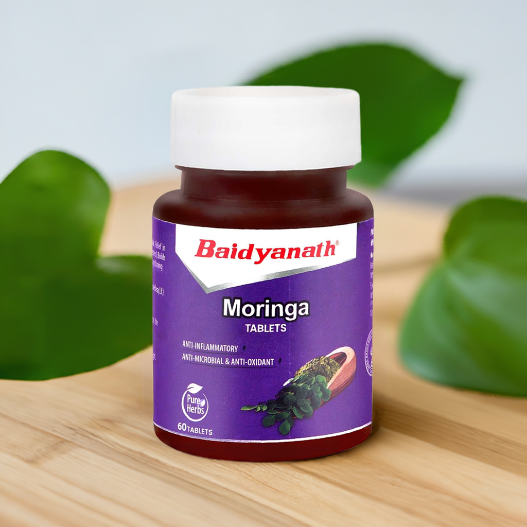 Baidyanath Moringa Tablets (60 Tablets) | Helps in maintaining overall health and wellness