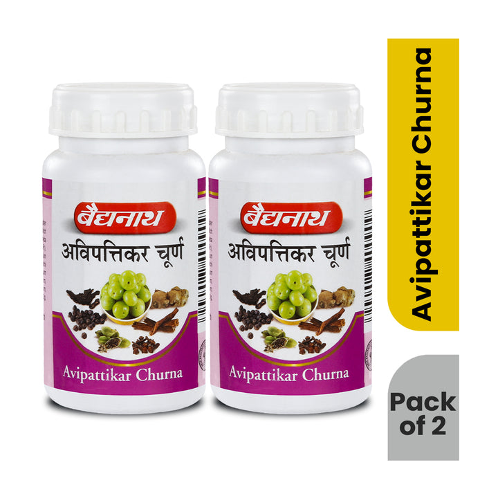 Baidyanath Avipattikar Churna - 120 g | Helpful in Hyper-Acidity & Indigestion (Pack of 1)