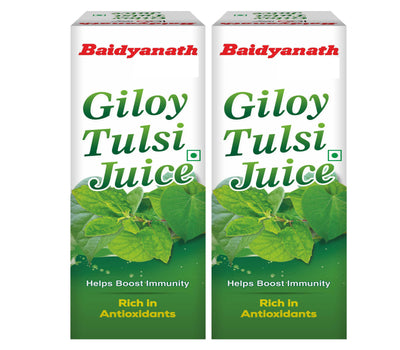 Baidyanath Giloy Tulsi Juice 1 Litre | Boosts Immunity and Digestion