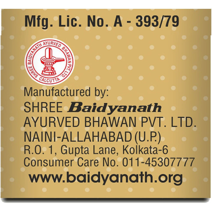 Manufacture detail of Baidyanath Swarna Bhasma