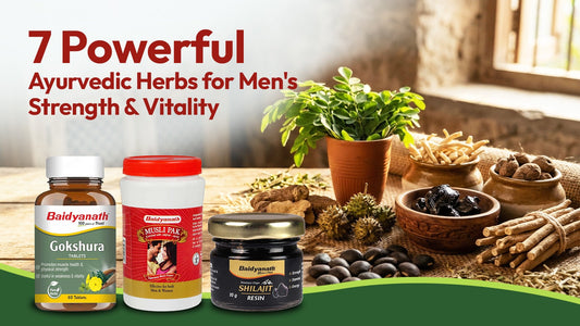 7 Powerful Ayurvedic Herbs for Men's Strength and Vitality