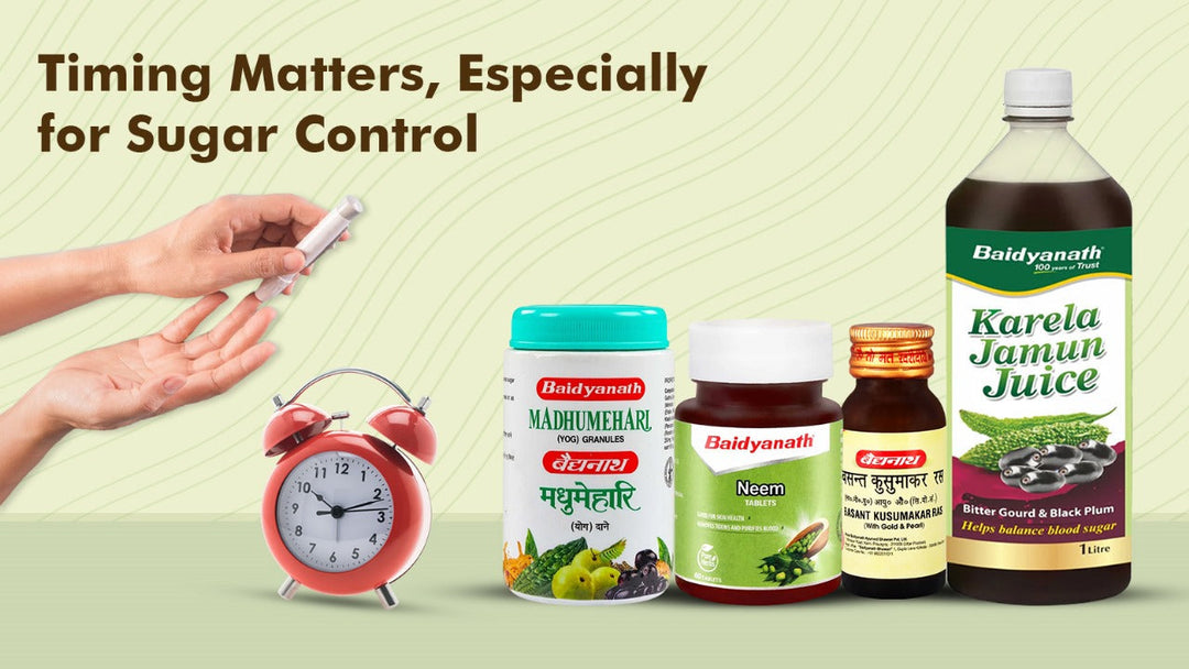 Best Time to Take Ayurvedic Medicine for Diabetes – Morning or Night?