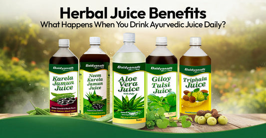 Herbal Juice Benefits: What Happens When You Drink Ayurvedic Juice Daily?