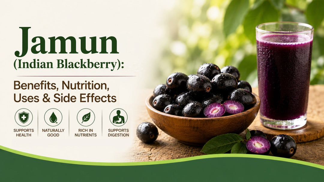 Jamun (Indian Blackberry): Benefits, Nutrition, Uses & Side Effects