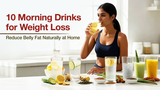 10 Morning Drinks for Weight Loss: Reduce Belly Fat Naturally at Home