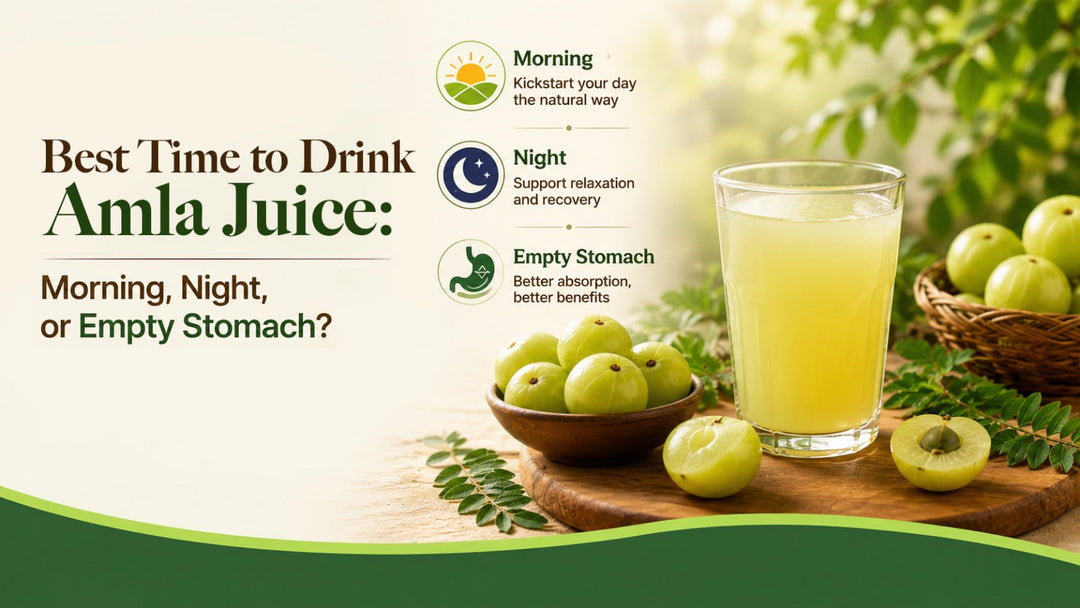 Best Time to Drink Amla Juice: Morning, Night, or Empty Stomach?