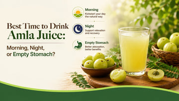 Best Time to Drink Amla Juice: Morning, Night, or Empty Stomach?