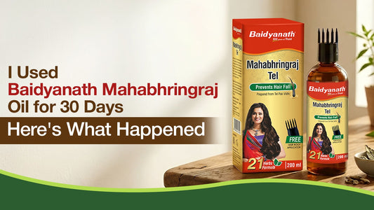 I Used Baidyanath Mahabhringraj Oil for 30 Days — Here's What Happened