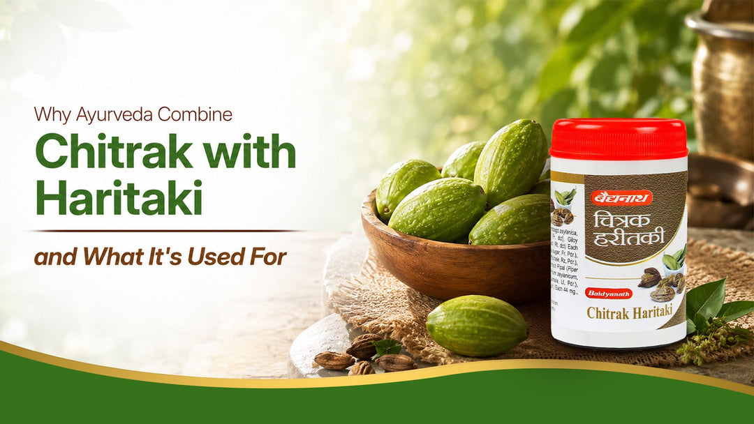 Why Ayurveda Combines Chitrak with Haritaki — and What It's Used For