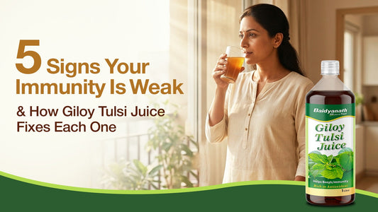 5 Signs Your Immunity Is Weak — And How Giloy Tulsi Juice Fixes Each One