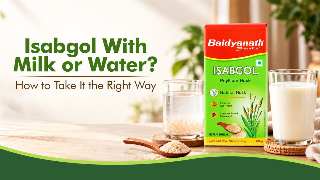 Isabgol With Milk or Water? How to Take It the Right Way