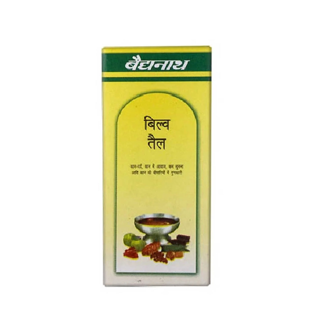 Baidyanath Bilva Taila 25ml helps in ears diseases like Otorrheoa, Otalgia and Deafness