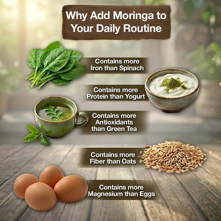 Baidyanath Certified Organic Moringa Powder- 200g | Nutrient Rich Superfood, Help to Boosts Strength & Stamina