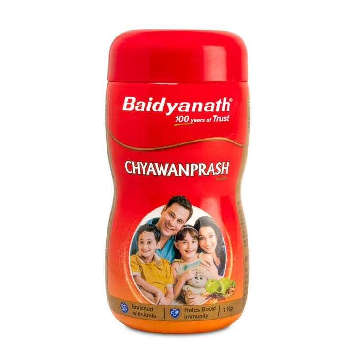 Baidyanath Giloy Tulsi Juice 1L and Chyawanprash Special 1KG