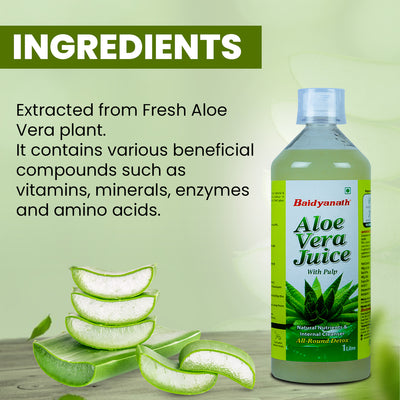 Baidyanath Pure Aloe Vera Juice 1 Litre