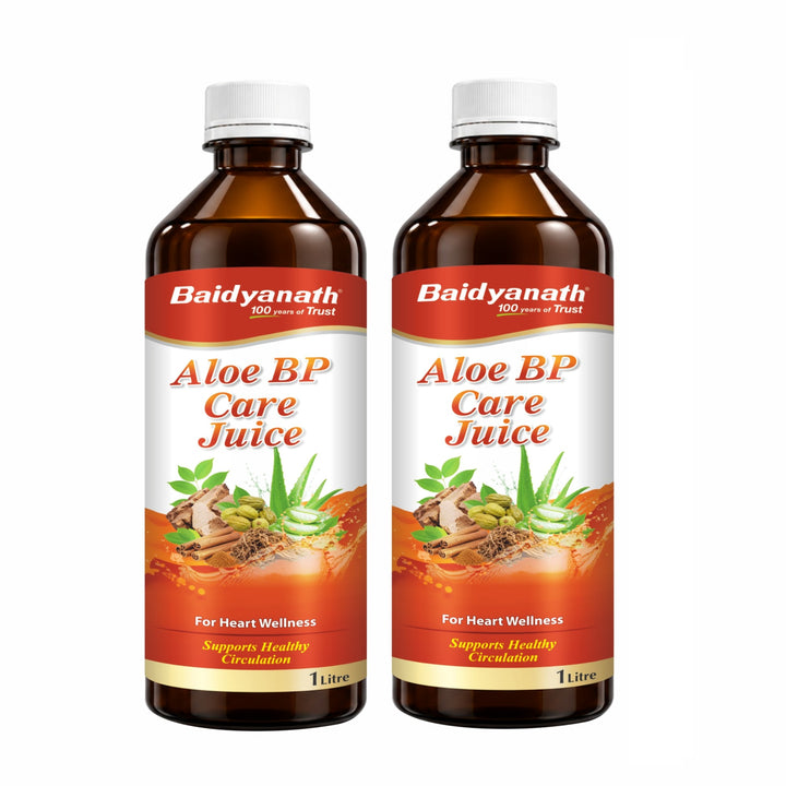 Baidyanath Aloe BP Care Juice 1L | Herbal Aloe Vera Juice for Heart & Wellness Support