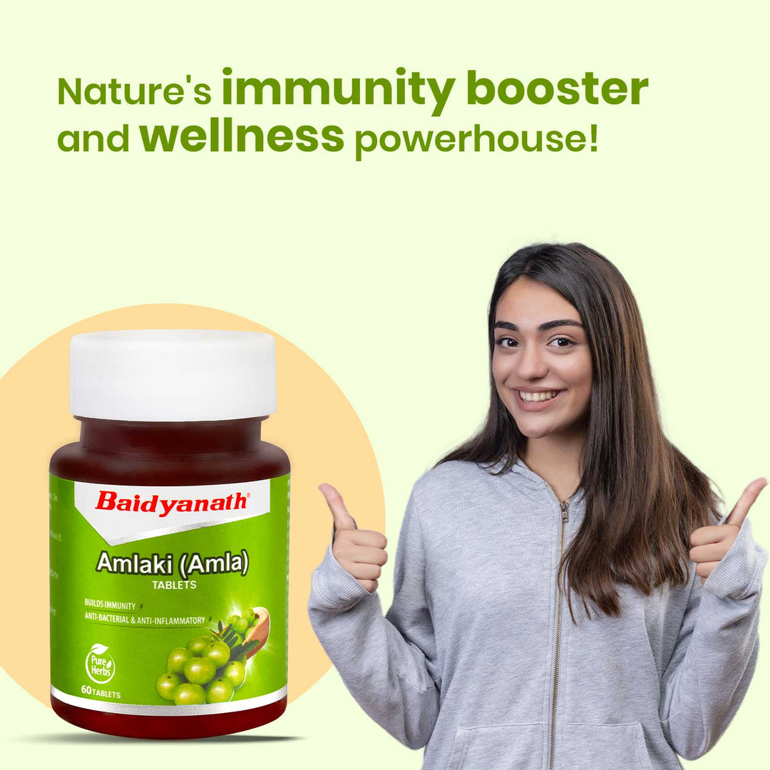 Baidyanath Amlaki (Amla) Tablets (60 Tablets)