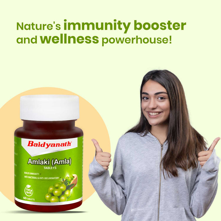 Baidyanath Amlaki (Amla) Tablets (60 Tablets)
