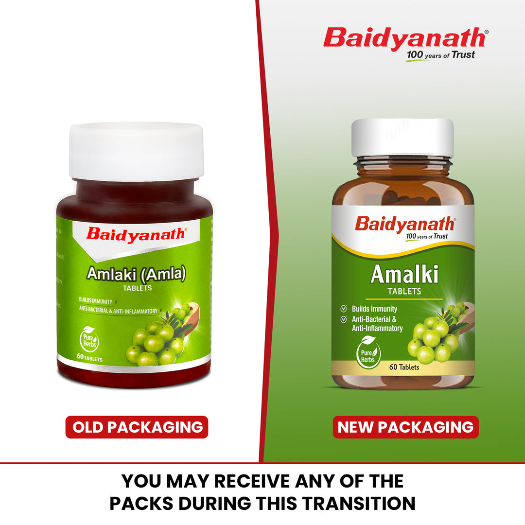 Baidyanath Amlaki (Amla) Tablets (60 Tablets)