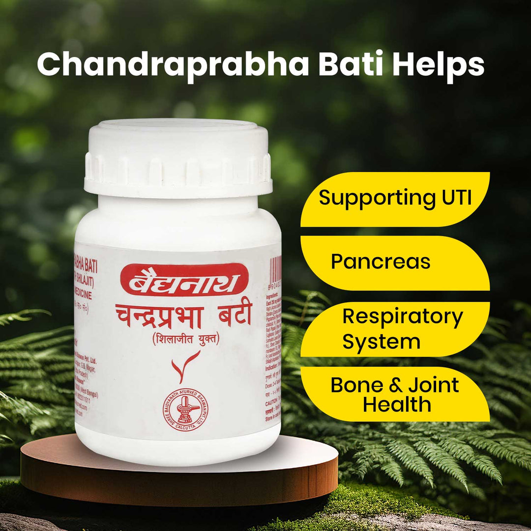 Baidyanath Chandraprabha Bati (160 Tablets)