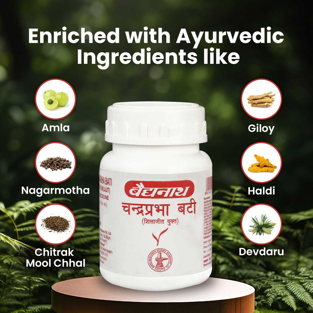 Baidyanath Chandraprabha Bati (160 Tablets)