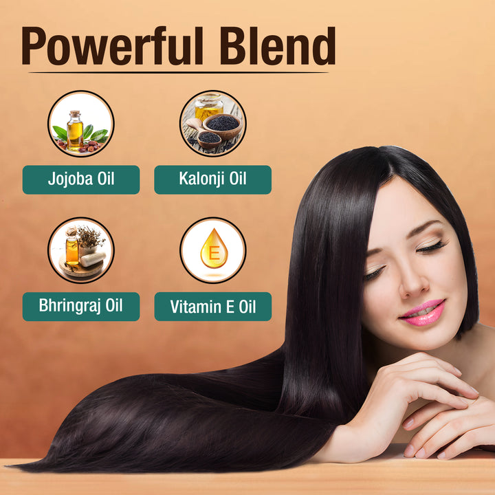 TruSoul By Baidyanath Onion Hair Oil-200ml | Hair Oil for Hair Growth and Hair Fall Control