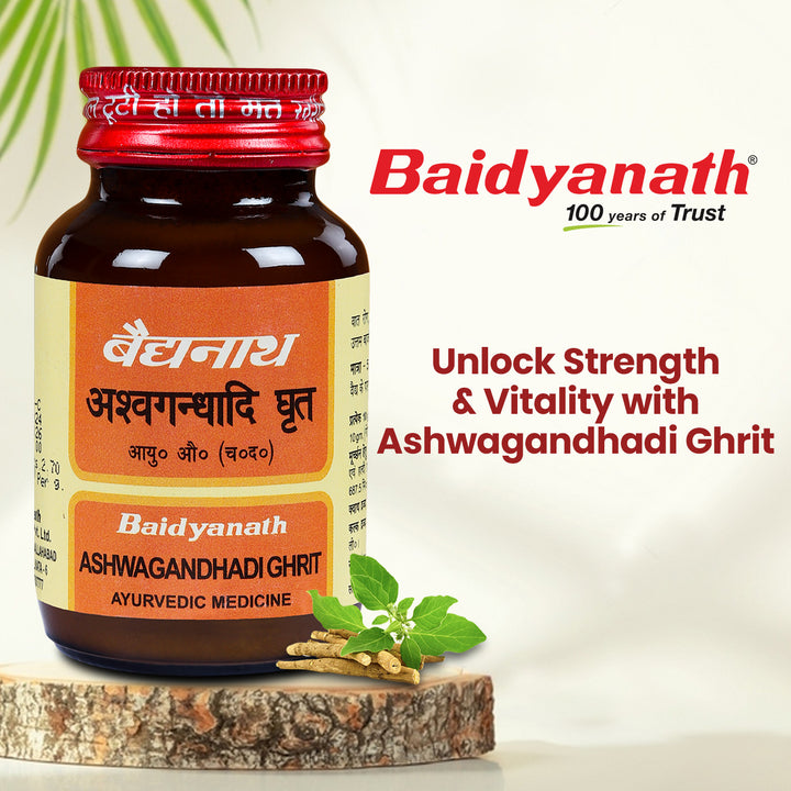 Baidyanath Ashwagandnadi Ghrit 100 gram immunity & general debility