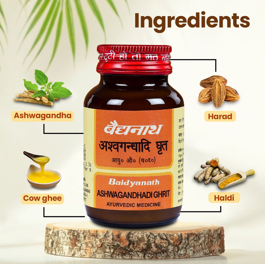 Baidyanath Ashwagandnadi Ghrit 100 gram immunity & general debility