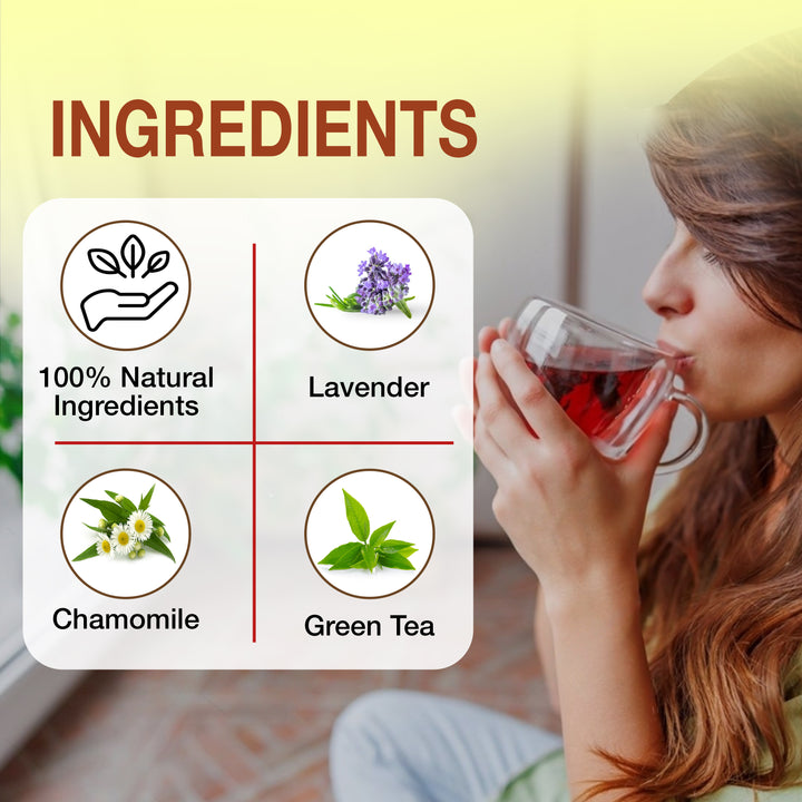 TruSoul By Baidyanath Natural Herbal Sleep and Relax Green Tea-25 bags