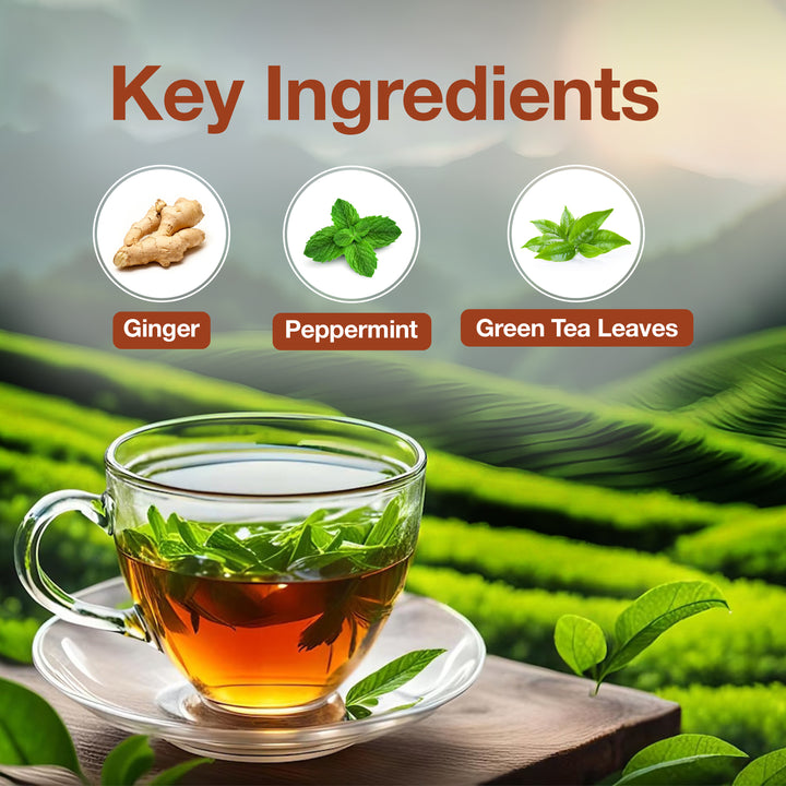 TruSoul By Baidyanath Natural Herbal Gut Health Green Tea- 25 bags
