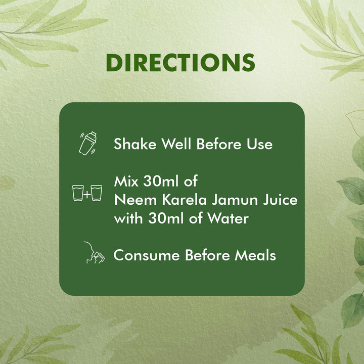 Baidyanath Neem Karela Jamun Juice -1000ml