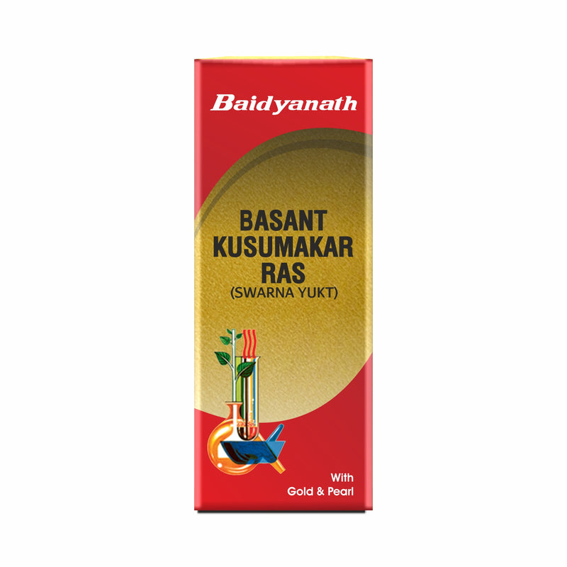 Baidyanath Basant Kusumakar Ras (100 Tablets)