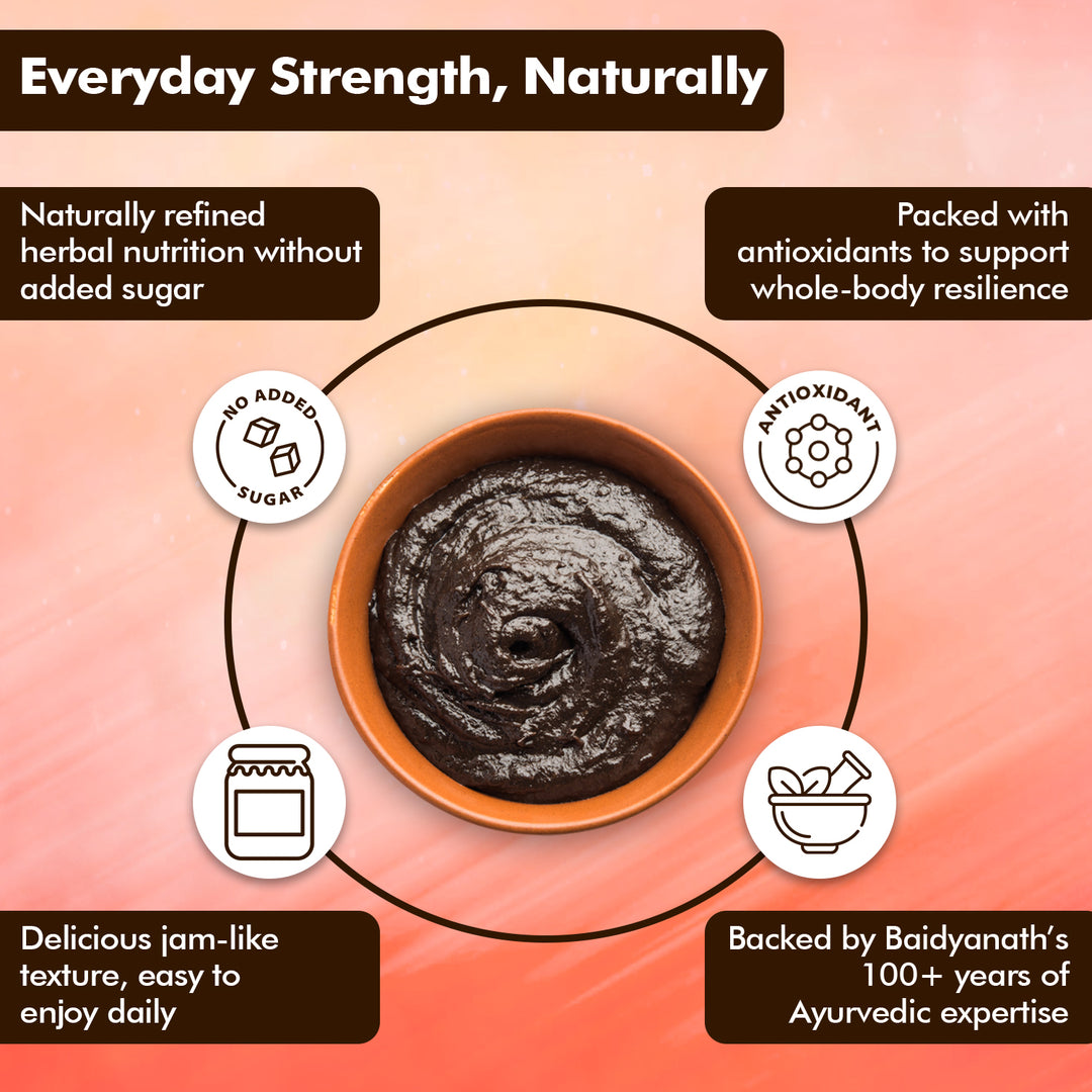 Baidyanath Chyawanprash Special-1kg | Enriched with 52 Essential Herbs & Minerals | Helps Support Immunity & Stamina for the Entire Family