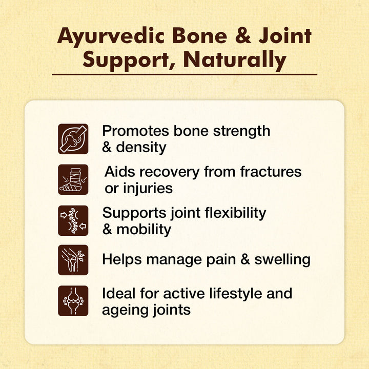 Baidyanath Hadjod Tablets | Supports Bone & Joint health-60 Tablets