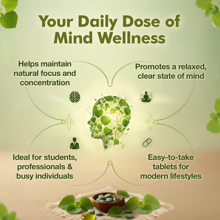 Baidyanath Brahmi Tablets (60 Tablets)