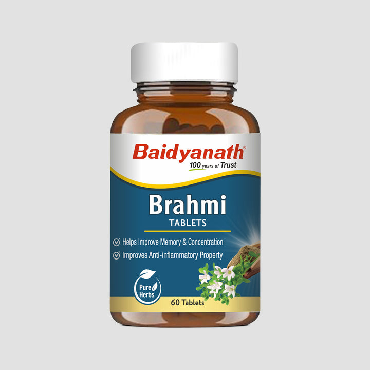 Baidyanath Brahmi Tablets (60 Tablets)