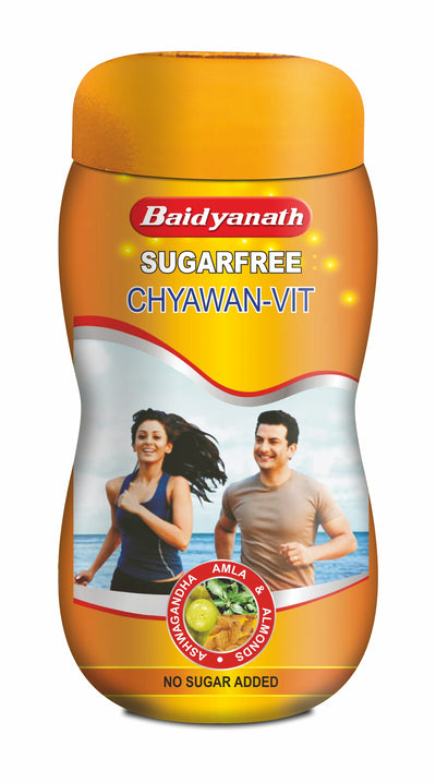 Baidyanath Sugarfree Chyawan Vit Chyawanprash With Benefits of Amla, Ashwagandha and Almonds