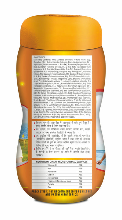 Baidyanath Sugarfree Chyawan Vit Chyawanprash With Benefits of Amla, Ashwagandha and Almonds