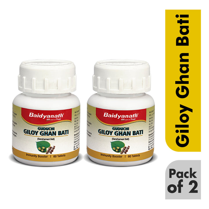 Baidyanath Giloy (Guduchi) Ghan Bati (60 Tablets)